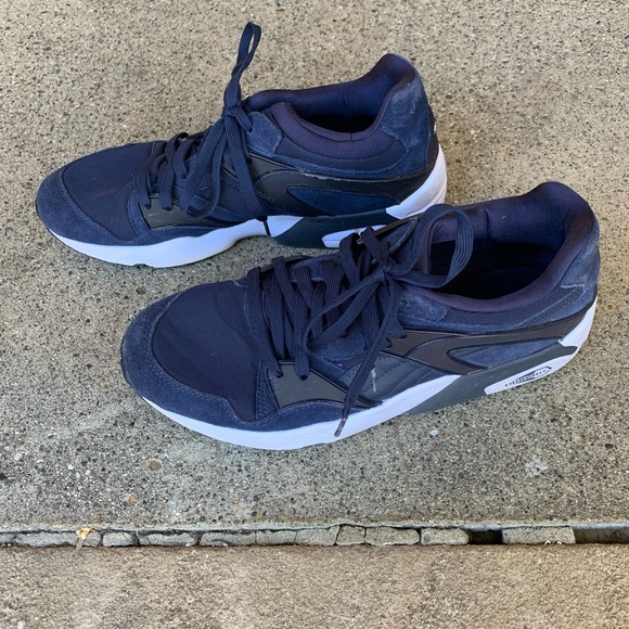 puma trinomic navy
